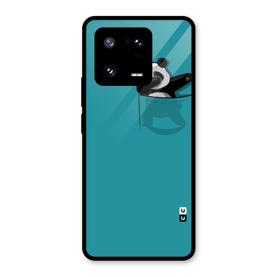 Panda Dabbing Away Glass Back Case for Xiaomi 13 Pro