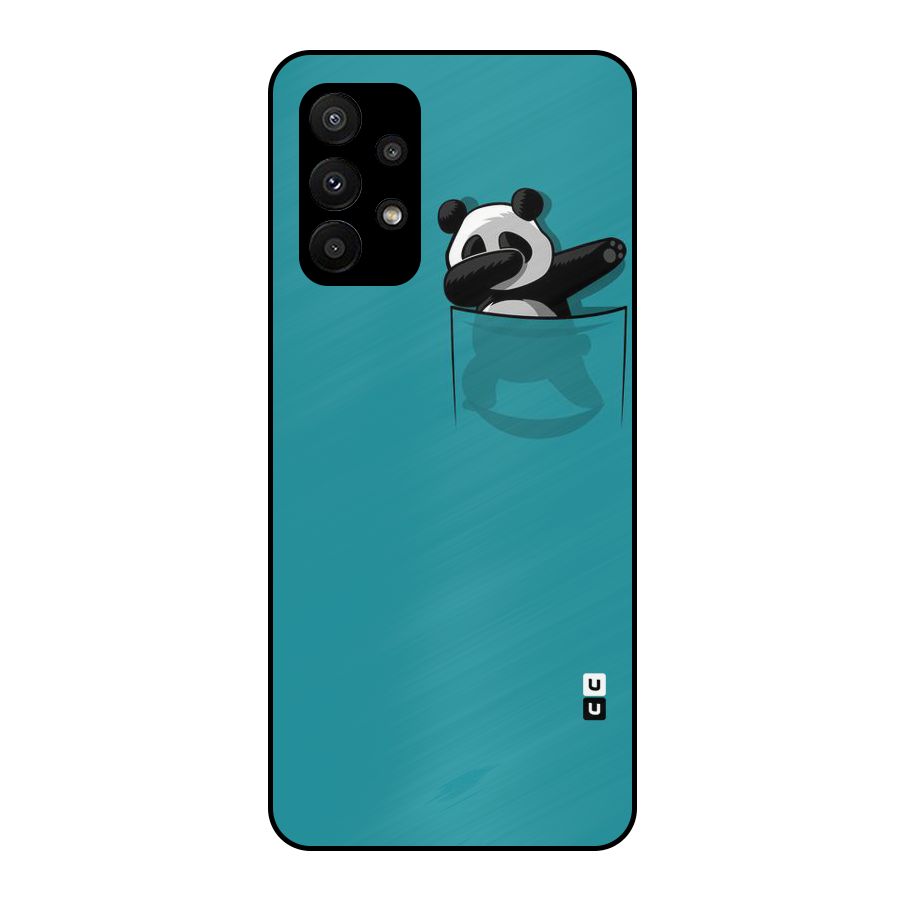 Panda Dabbing Away Metal Back Case for Galaxy A23
