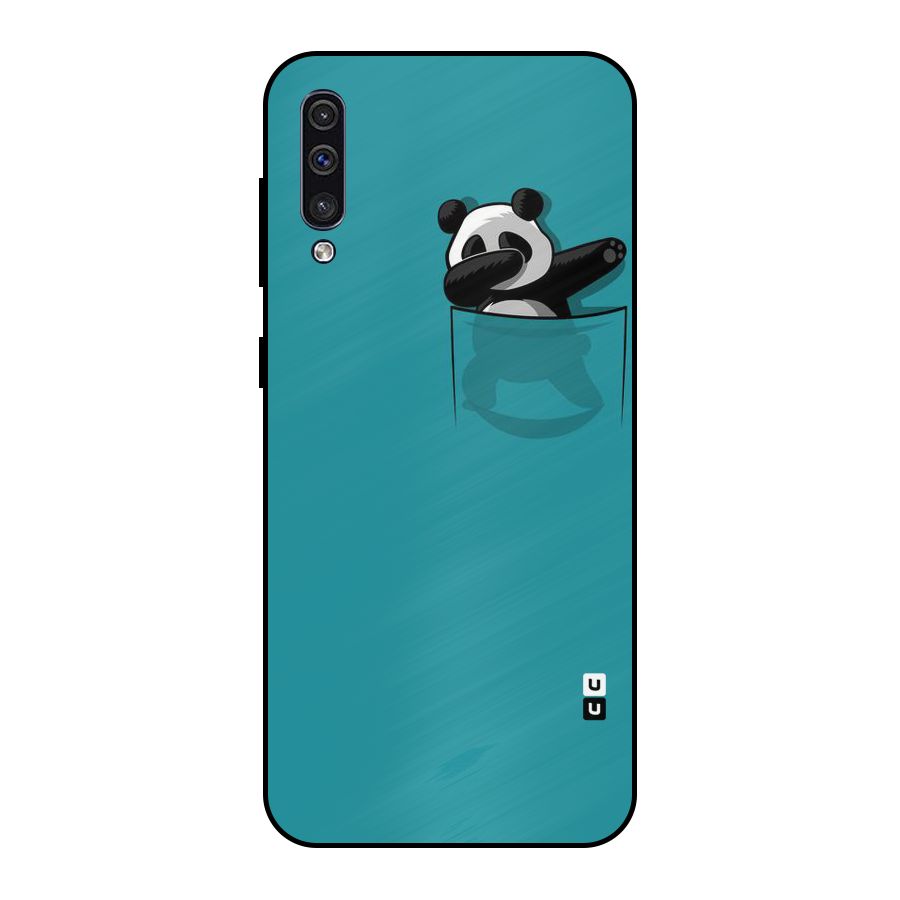 Panda Dabbing Away Metal Back Case for Galaxy A50s