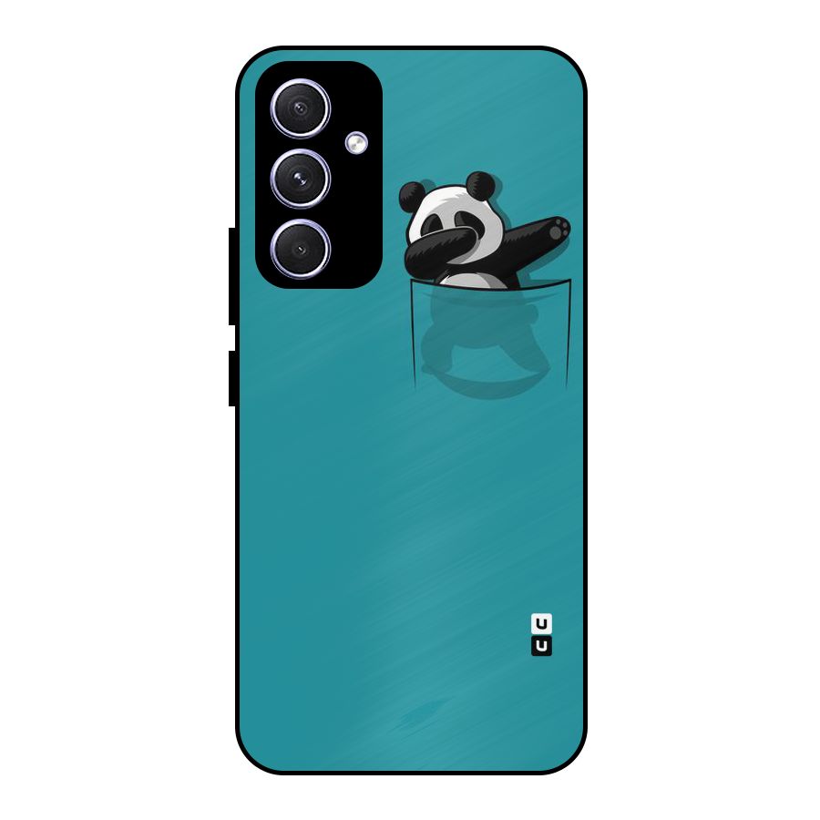 Panda Dabbing Away Metal Back Case for Galaxy A54