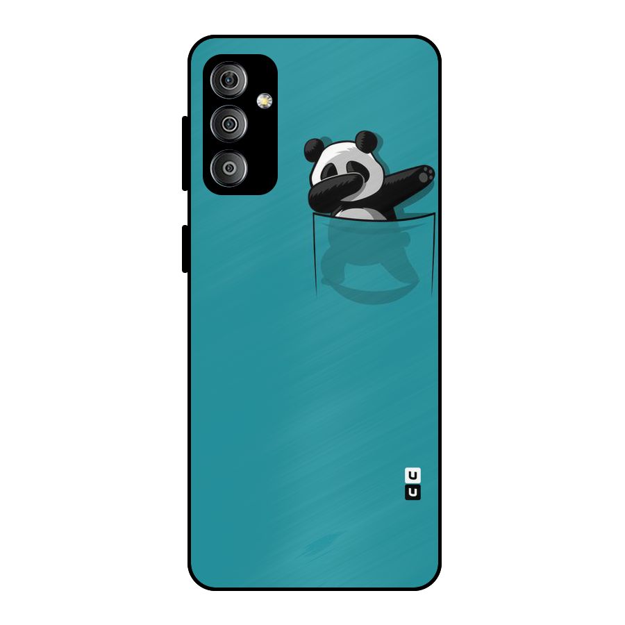 Panda Dabbing Away Metal Back Case for Galaxy F23