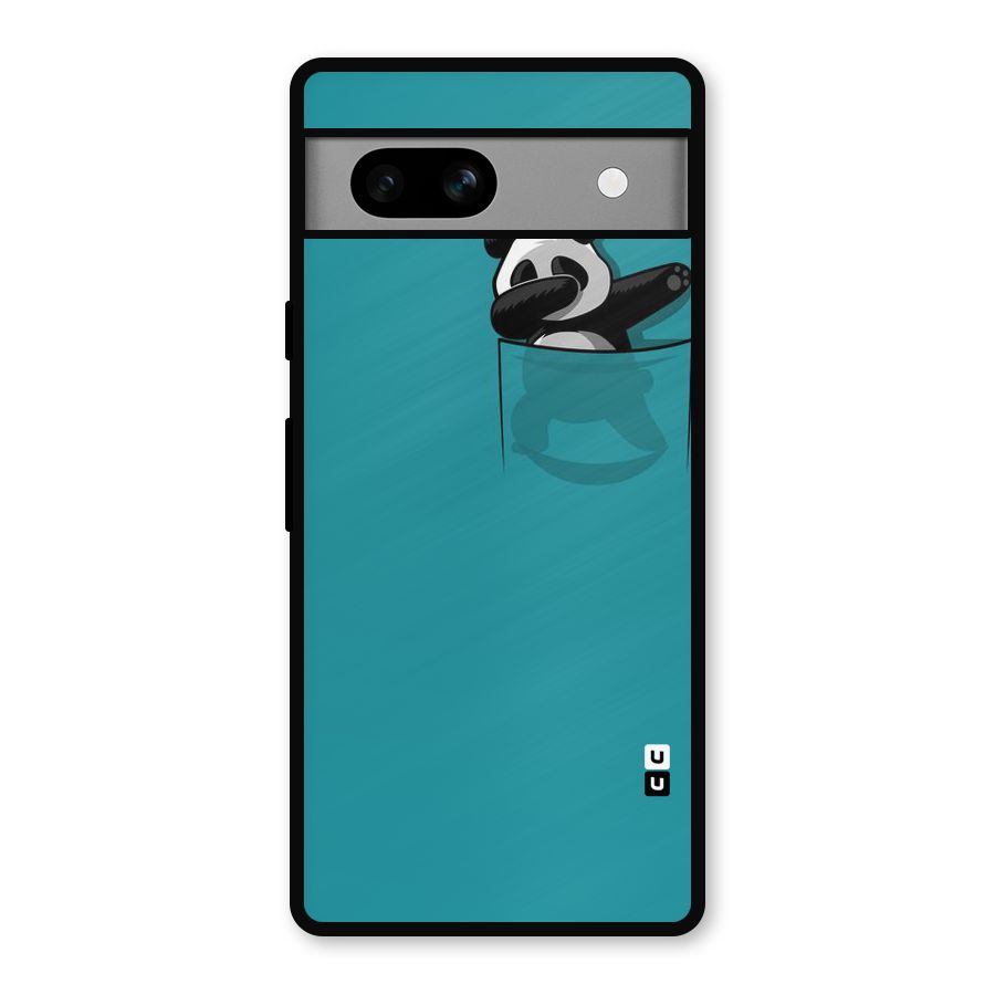 Panda Dabbing Away Metal Back Case for Google Pixel 7a