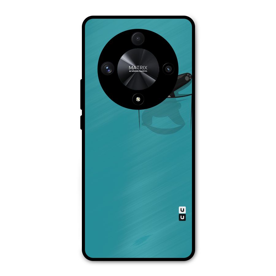 Panda Dabbing Away Metal Back Case for Honor X9b