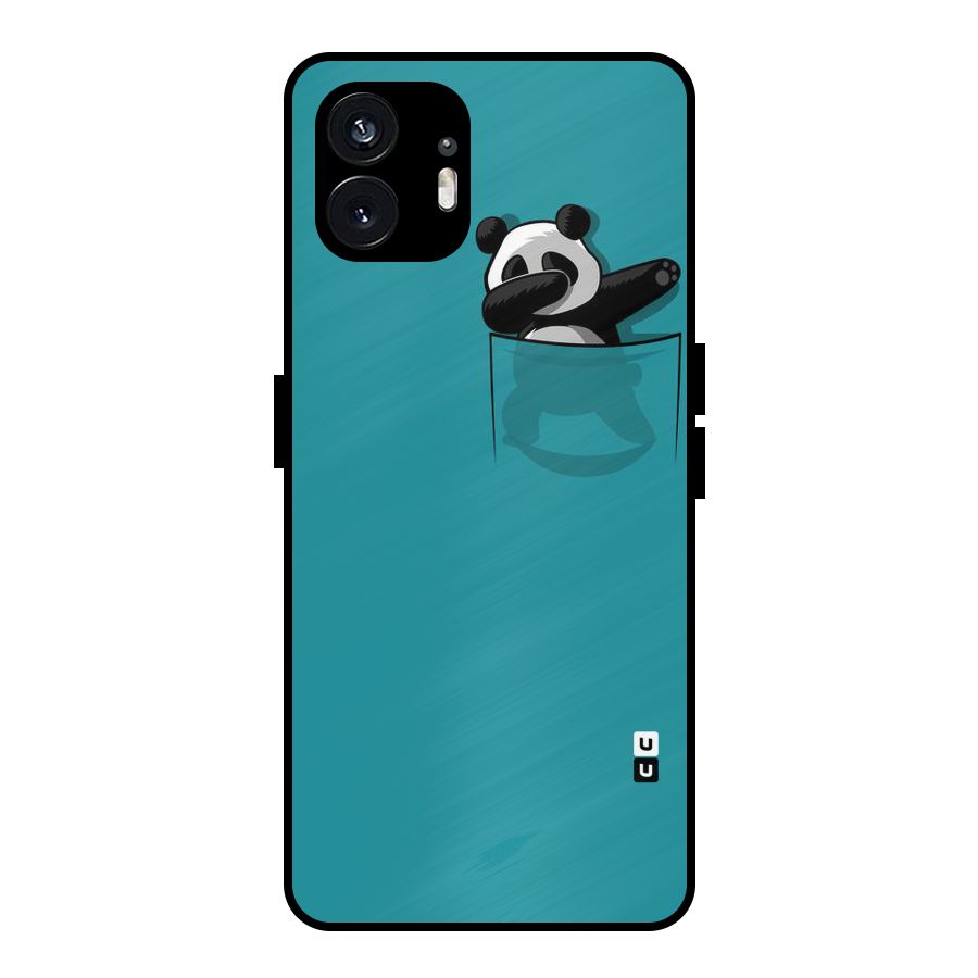 Panda Dabbing Away Metal Back Case for Nothing Phone 2