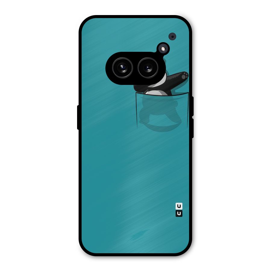 Panda Dabbing Away Metal Back Case for Nothing Phone 2a Plus