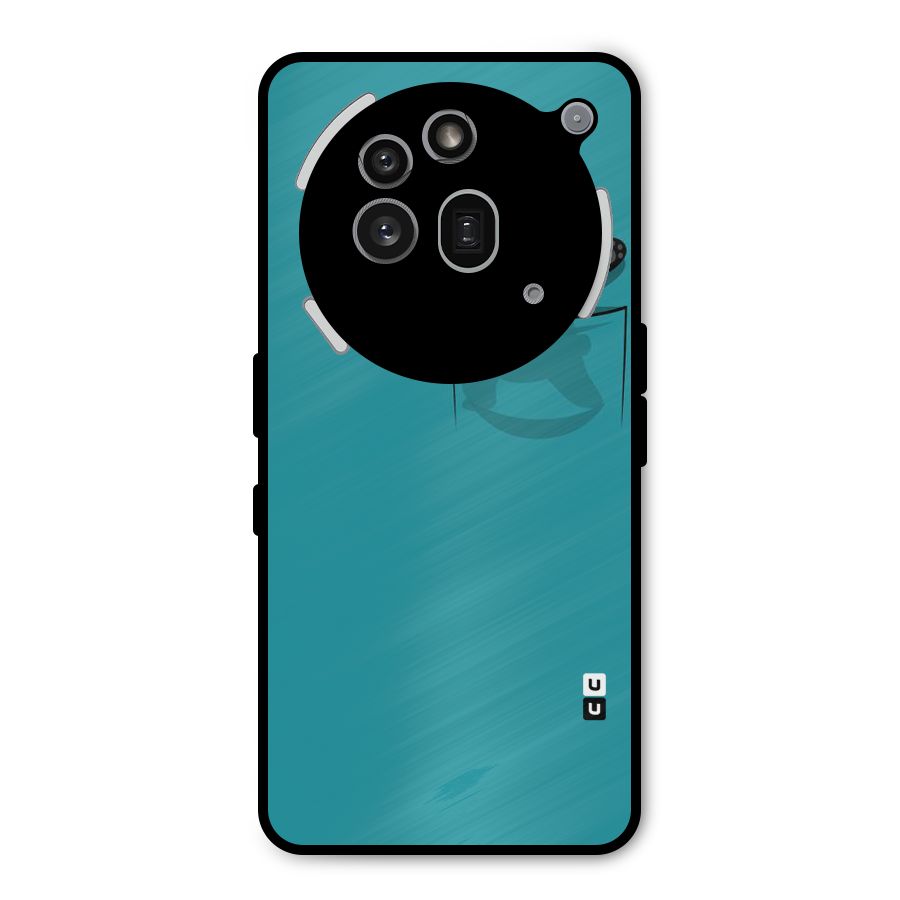Panda Dabbing Away Metal Back Case for Nothing Phone 3a Pro