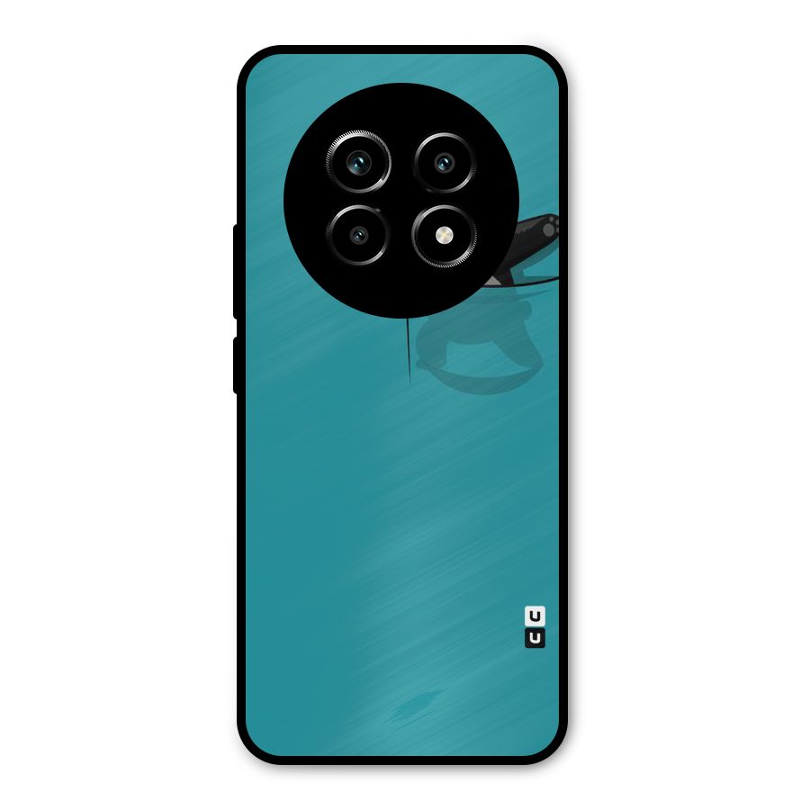 Panda Dabbing Away Metal Back Case for Realme 13 Pro