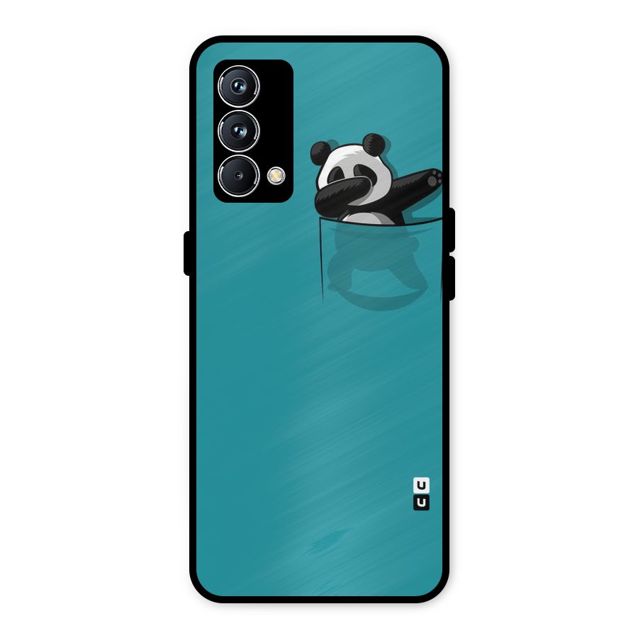 Panda Dabbing Away Metal Back Case for Realme GT Master Edition