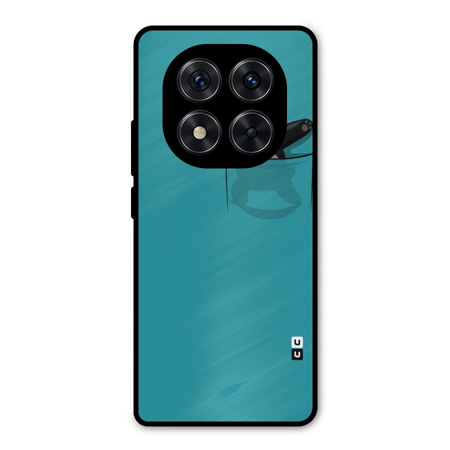 Panda Dabbing Away Metal Back Case for Redmi Note 14 Pro 5G