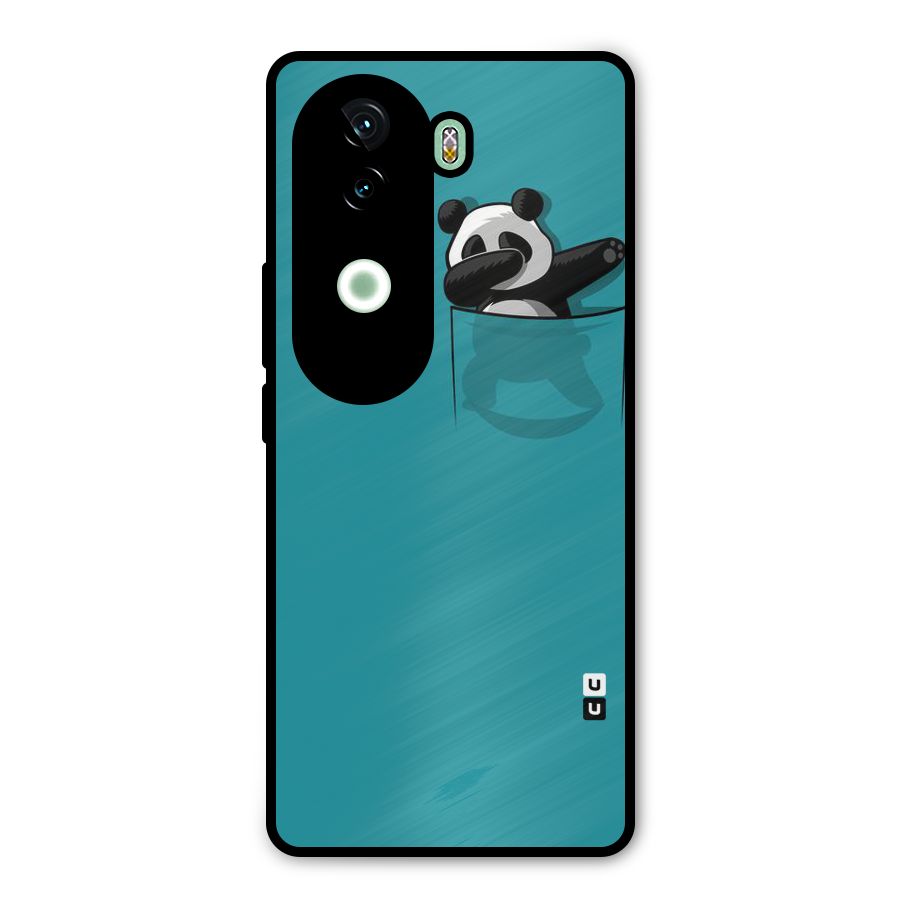 Panda Dabbing Away Metal Back Case for Vivo V40e