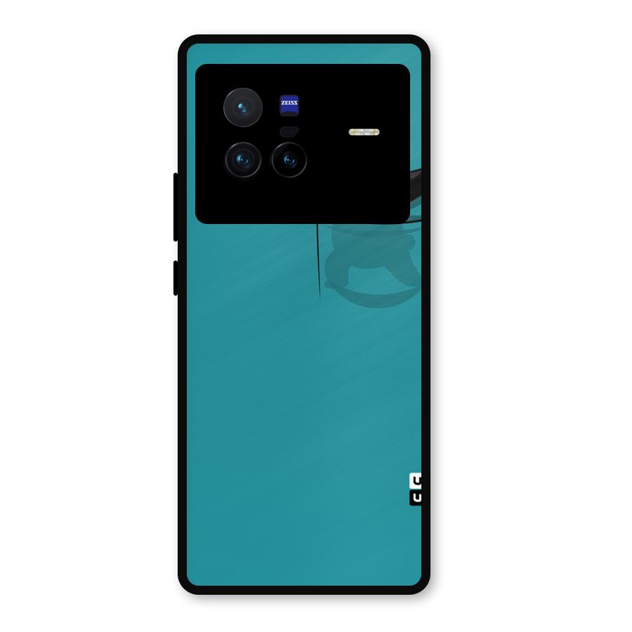 Panda Dabbing Away Metal Back Case for Vivo X80