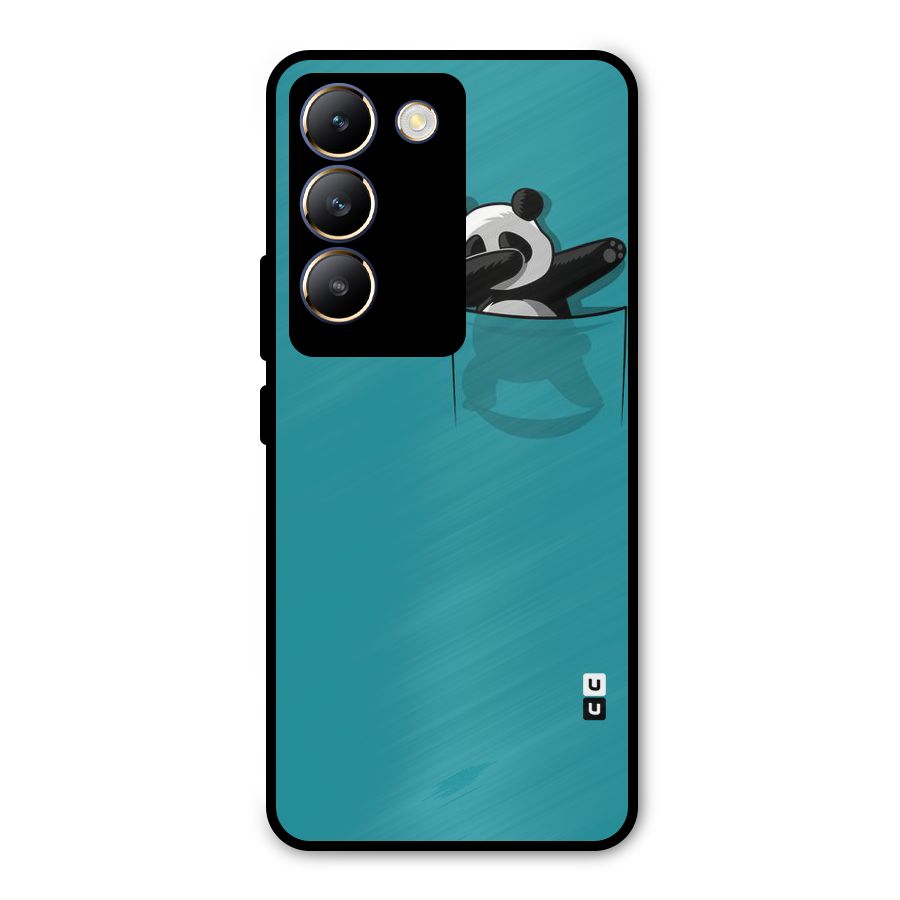 Panda Dabbing Away Metal Back Case for Vivo Y200e