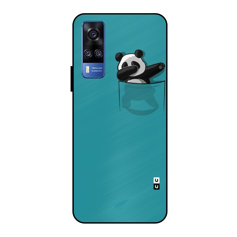 Panda Dabbing Away Metal Back Case for Vivo Y51