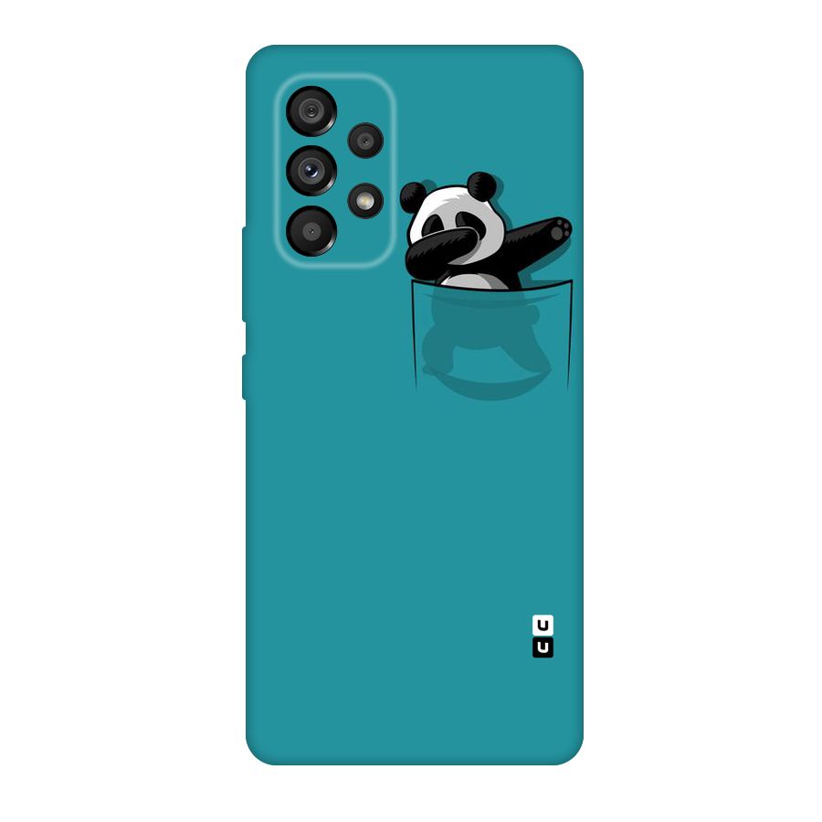 Panda Dabbing Away Original Polycarbonate Back Case for Galaxy A53 5G