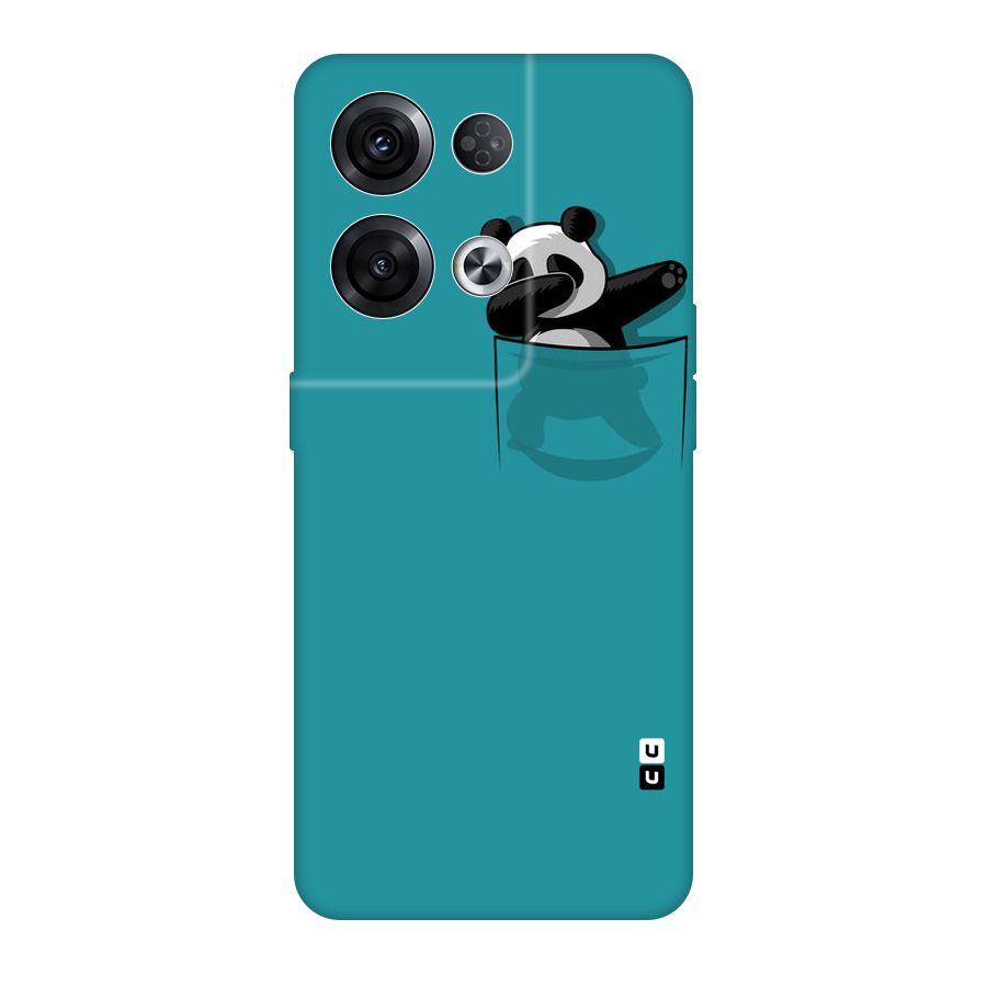 Panda Dabbing Away Original Polycarbonate Back Case for Oppo Reno8 Pro 5G