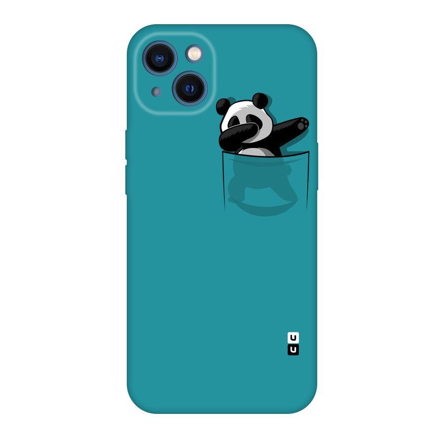 Panda Dabbing Away Original Polycarbonate Back Case for iPhone 13