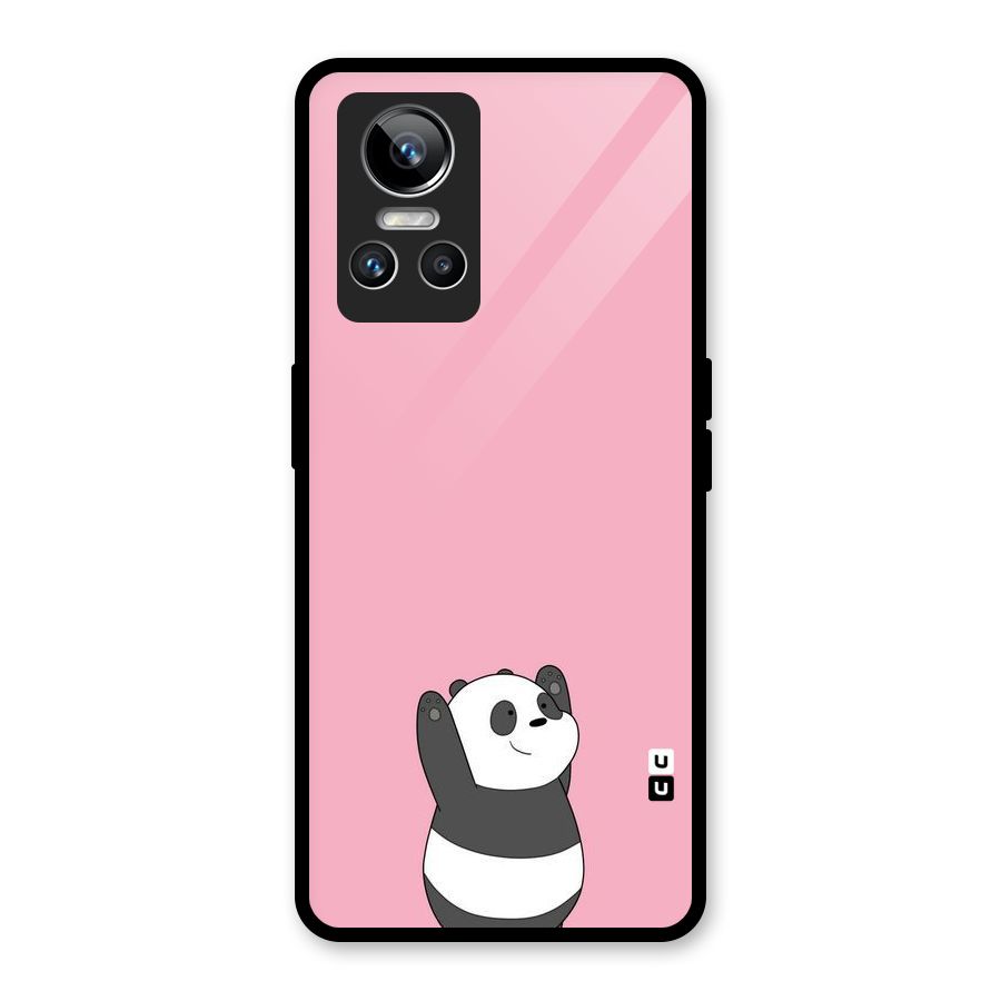 Panda Handsup Glass Back Case for Realme GT Neo 3