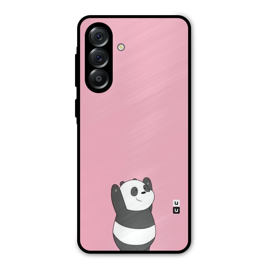 Panda Handsup Metal Back Case for Galaxy A36