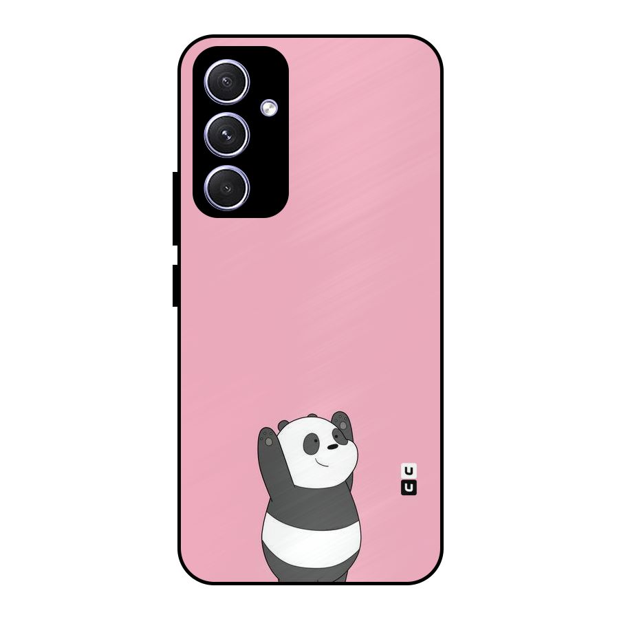 Panda Handsup Metal Back Case for Galaxy A54