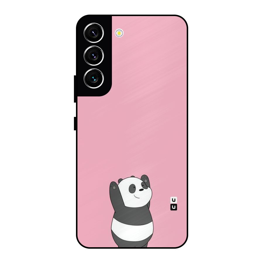 Panda Handsup Metal Back Case for Galaxy S22 5G