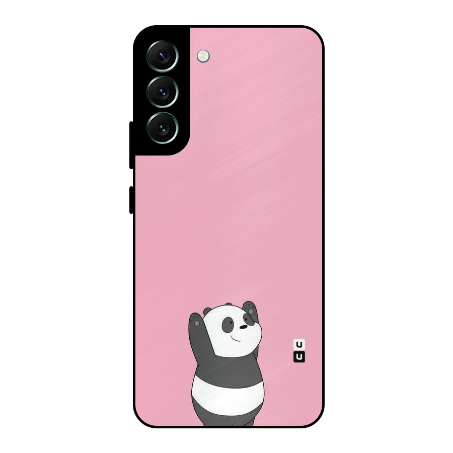 Panda Handsup Metal Back Case for Galaxy S22 Plus 5G
