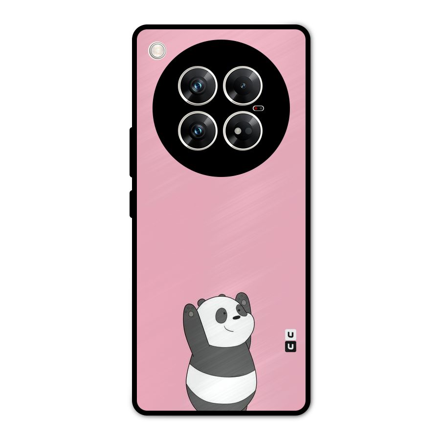 Panda Handsup Metal Back Case for Infinix Zero 40 5G