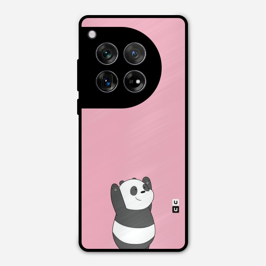 Panda Handsup Metal Back Case for OnePlus 12