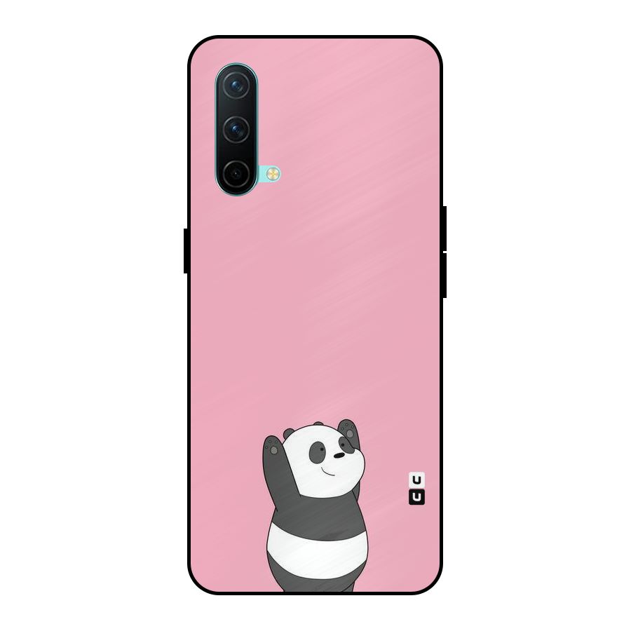 Panda Handsup Metal Back Case for OnePlus Nord CE 5G