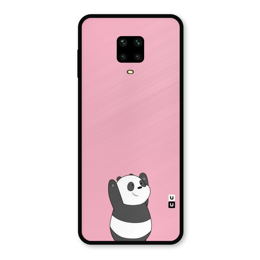 Panda Handsup Metal Back Case for Poco M2 Pro