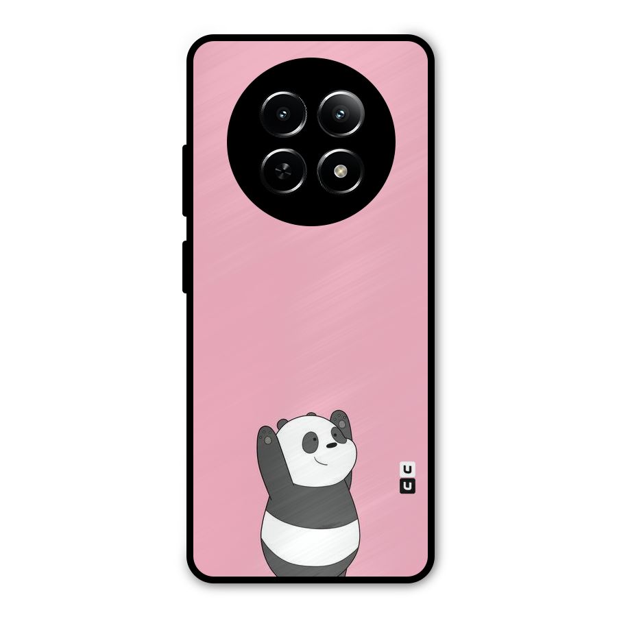 Panda Handsup Metal Back Case for Realme 12x 5G