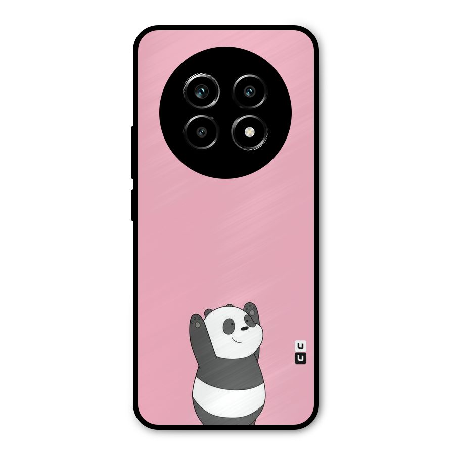 Panda Handsup Metal Back Case for Realme 13 Pro