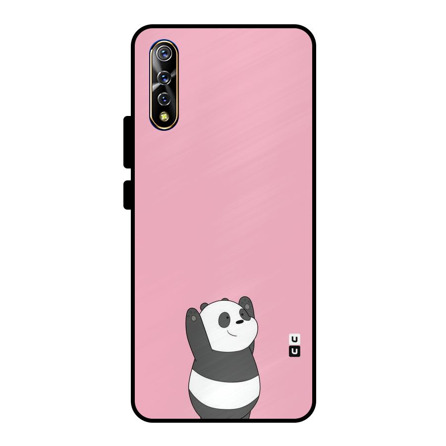 Panda Handsup Metal Back Case for Vivo S1