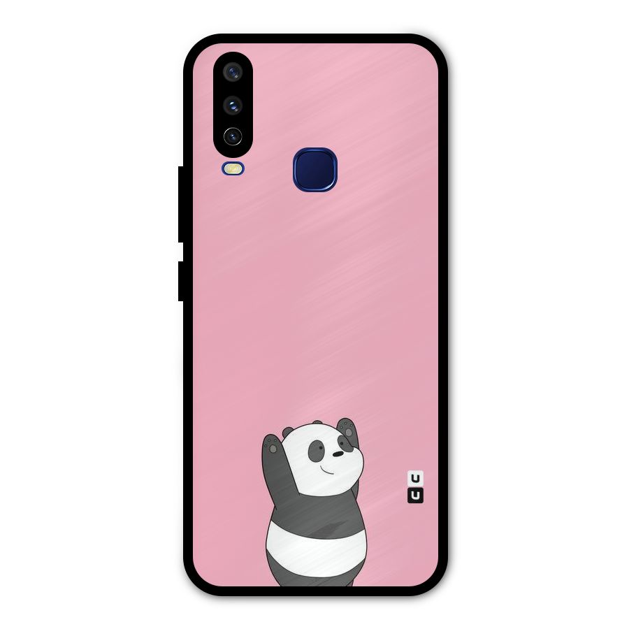 Panda Handsup Metal Back Case for Vivo Y15
