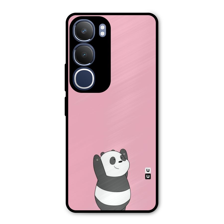 Panda Handsup Metal Back Case for Vivo Y29