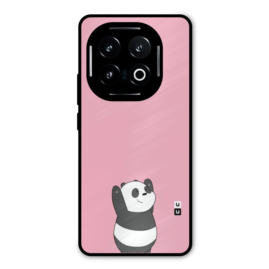 Panda Handsup Metal Back Case for iQOO 13