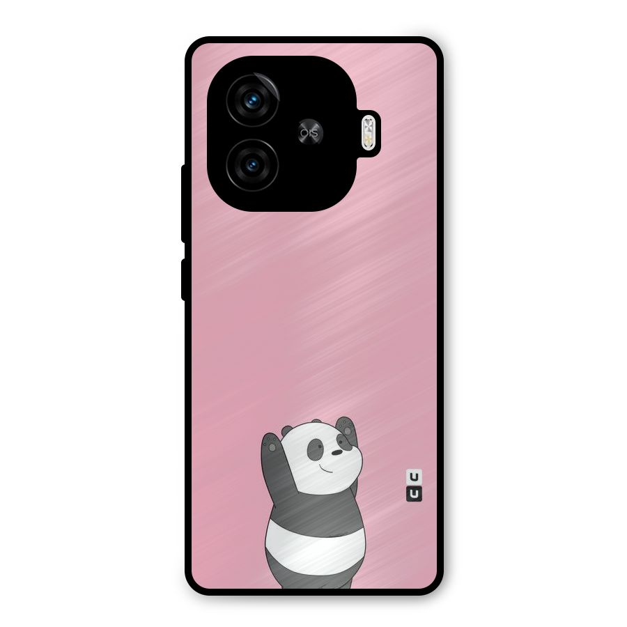 Panda Handsup Metal Back Case for iQOO Neo 10R