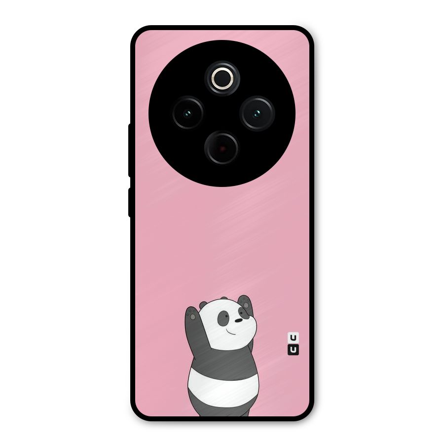 Panda Handsup Metal Back Case for iQOO Z10