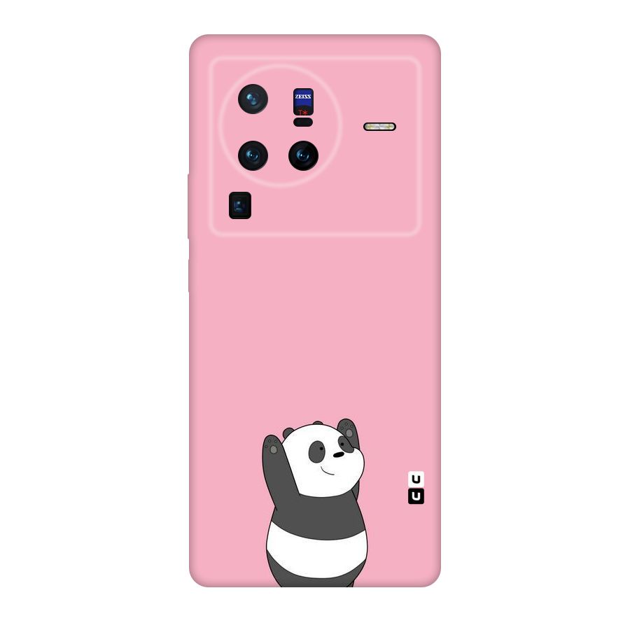 Panda Handsup Original Polycarbonate Back Case for Vivo X80