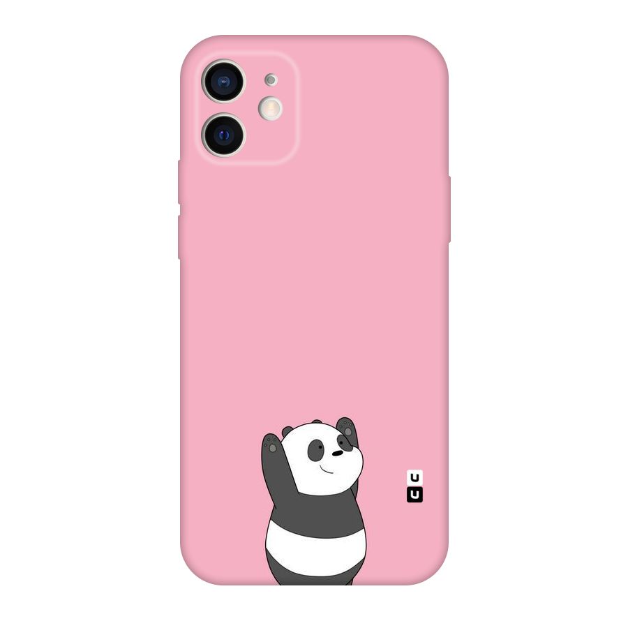 Panda Handsup Original Polycarbonate Back Case for iPhone 12