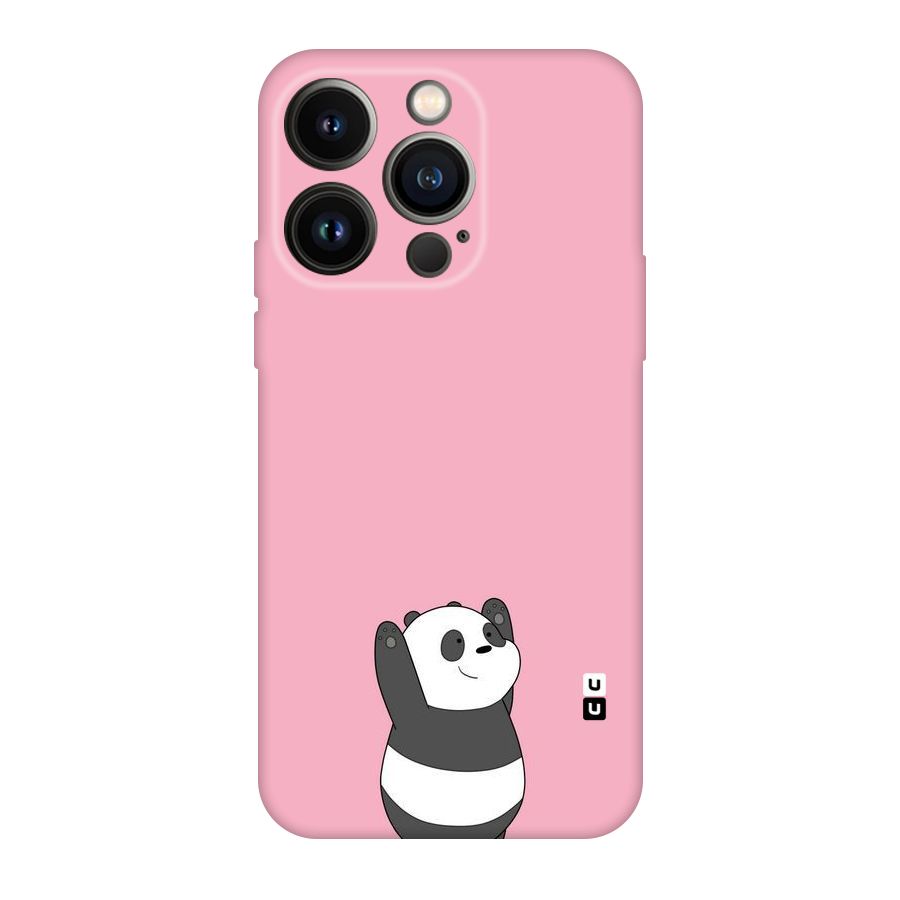 Panda Handsup Original Polycarbonate Back Case for iPhone 14 Pro