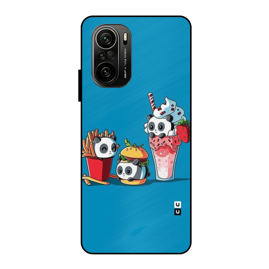 Panda Lazy Metal Back Case for Mi 11x