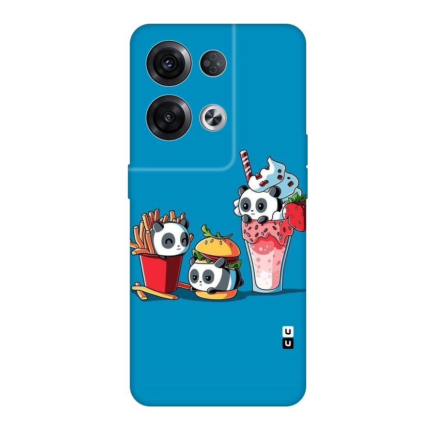 Panda Lazy Original Polycarbonate Back Case for Oppo Reno8 Pro 5G