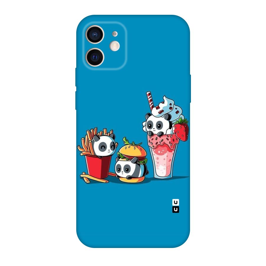 Panda Lazy Original Polycarbonate Back Case for iPhone 12