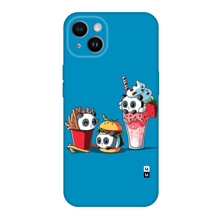 Panda Lazy Original Polycarbonate Back Case for iPhone 14