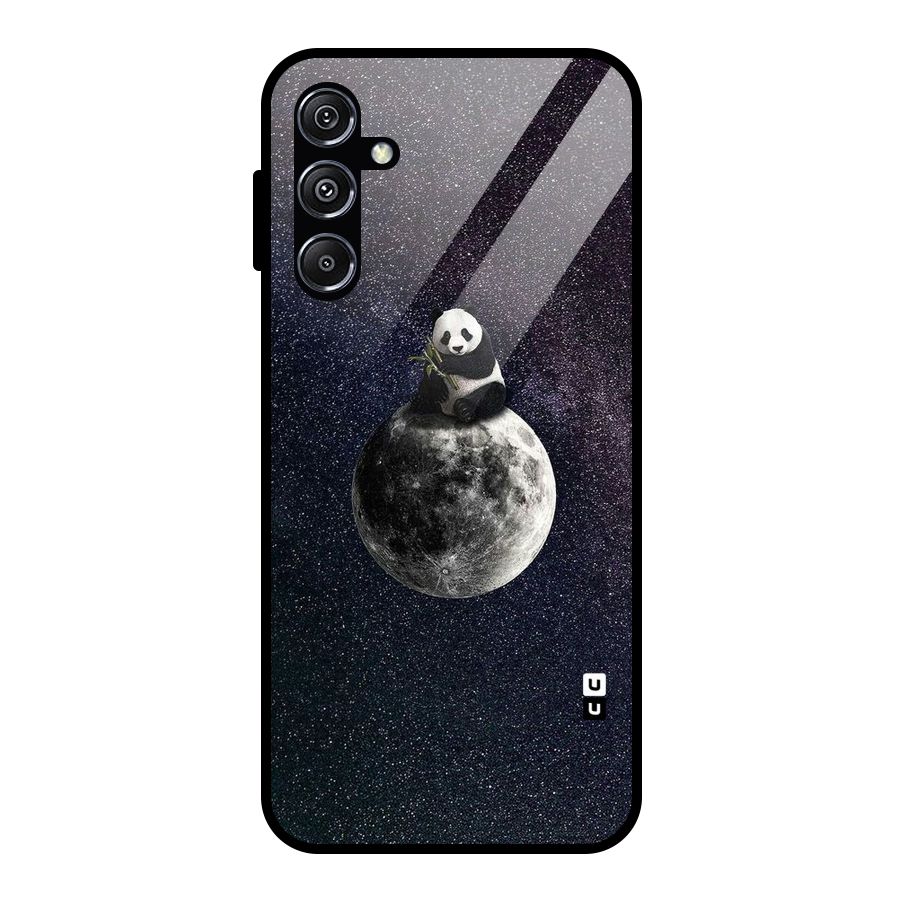 Panda Space Glass Back Case for Galaxy M34 5G