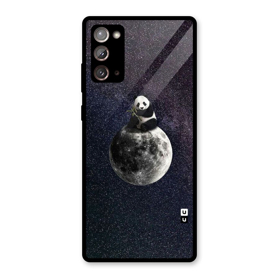 Panda Space Glass Back Case for Galaxy Note 20