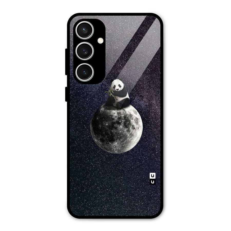 Panda Space Glass Back Case for Galaxy S23 FE