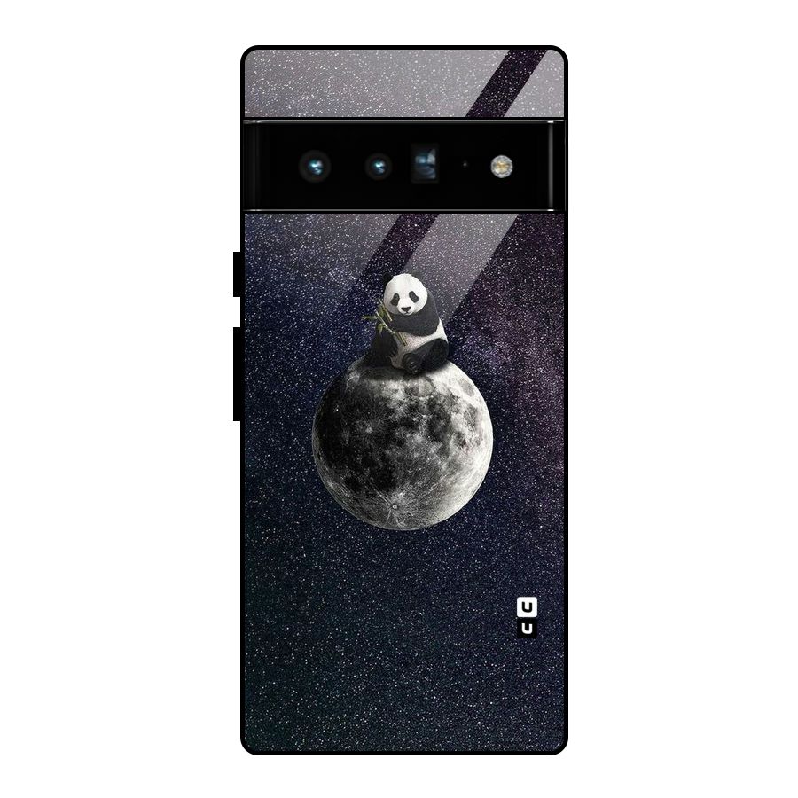 Panda Space Glass Back Case for Google Pixel 6 Pro