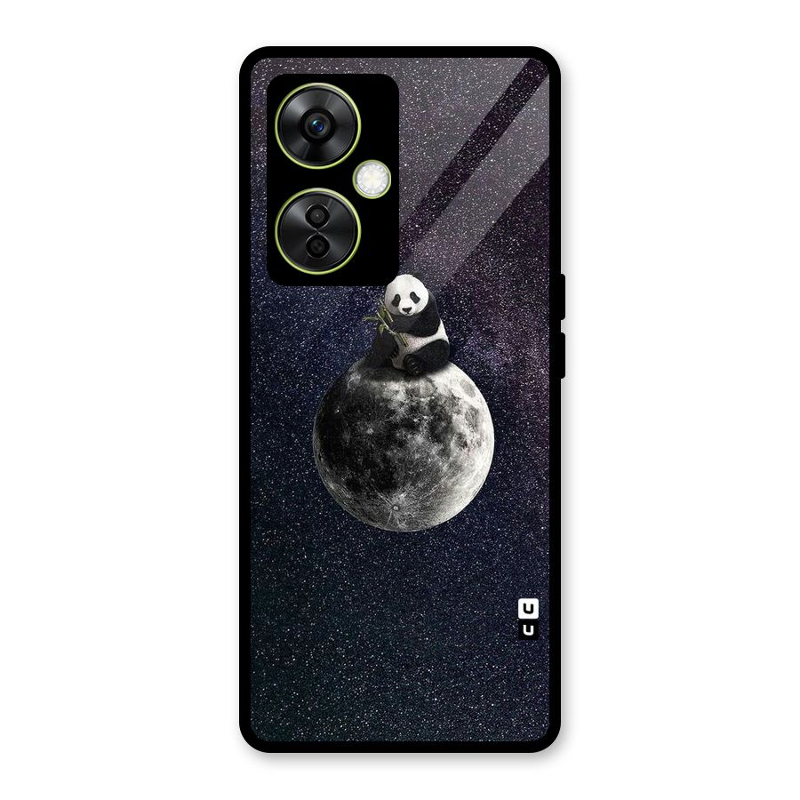 Panda Space Glass Back Case for OnePlus Nord CE 3 Lite