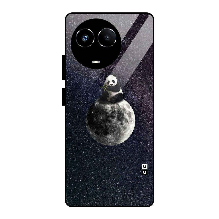 Panda Space Glass Back Case for Realme Narzo 60X
